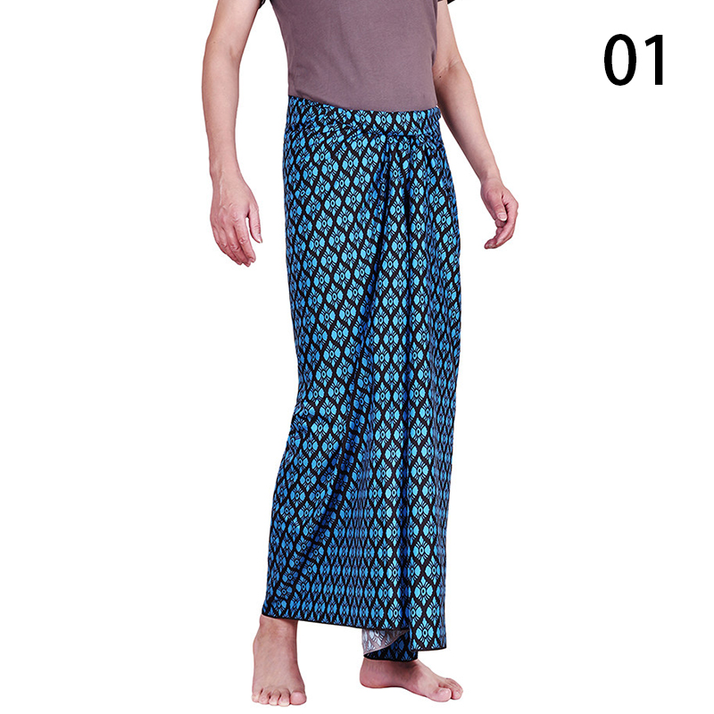 Sarong Men Wrap - Unisex Traditioneller Südostasiatischer Stil Kostüm Sommer