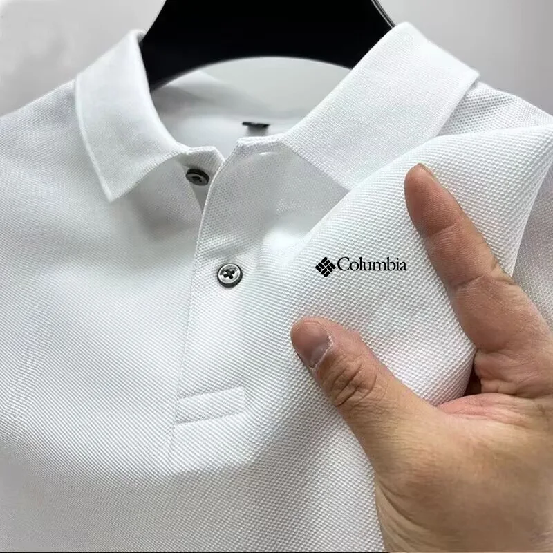 Polo Shirt Pique - Herren Sommer Kurzarm-Poloshirt in Unifarbe mit