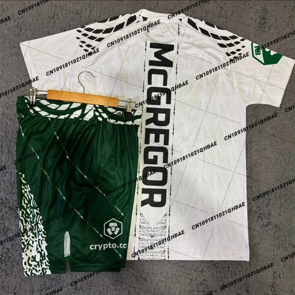 Shirt Camp Collar - Sommer-Top-Boxer-MMA-Set mit achteckigem Käfig, Conor McGregor