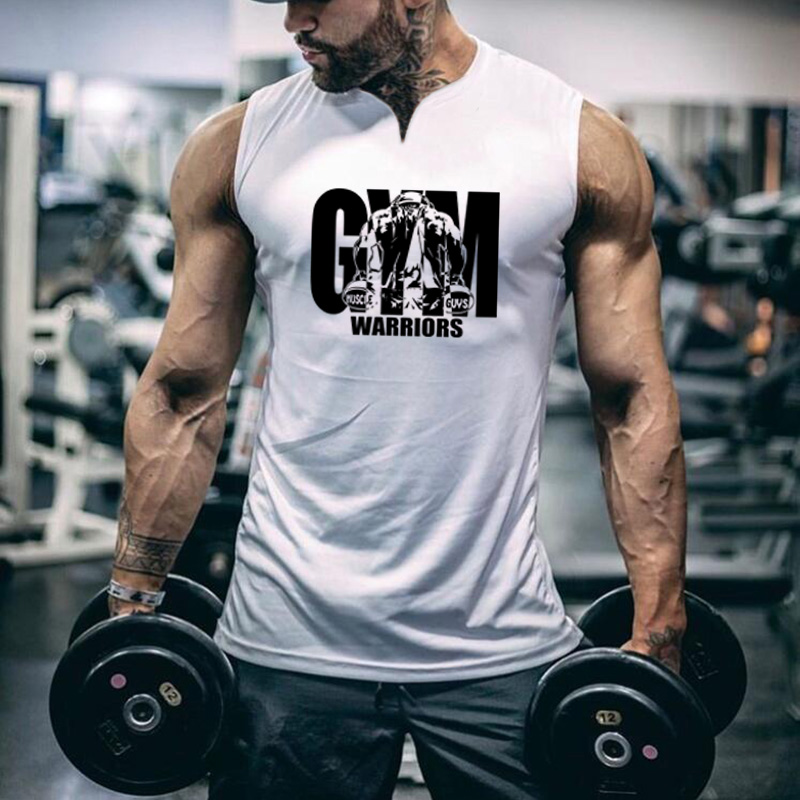 Tank Top Muscle - Sommer Laufen V-ausschnitt Westen Gym Kleidung