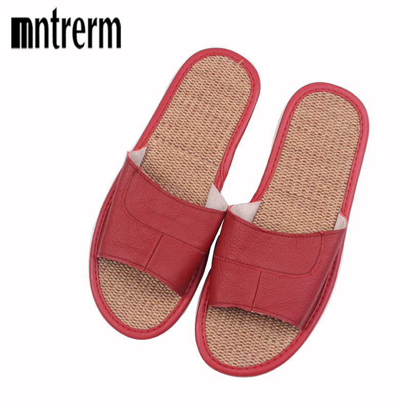 Casual Sandal Leather - 2025, coole Tierleder-Hausschuhe, Sommer-Leder-Flachs-Hausschuhe für Herren,