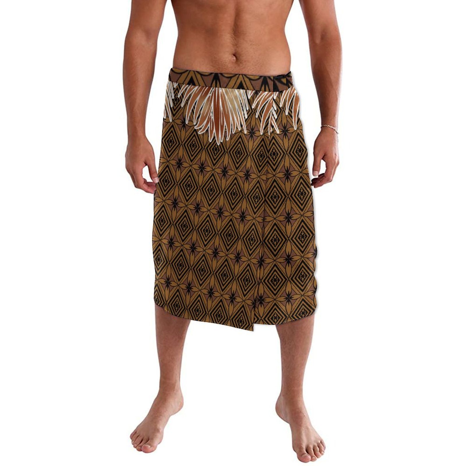Sarong Men Wrap - Sommer traditionelle Stammes polynesische lässige Schürze
