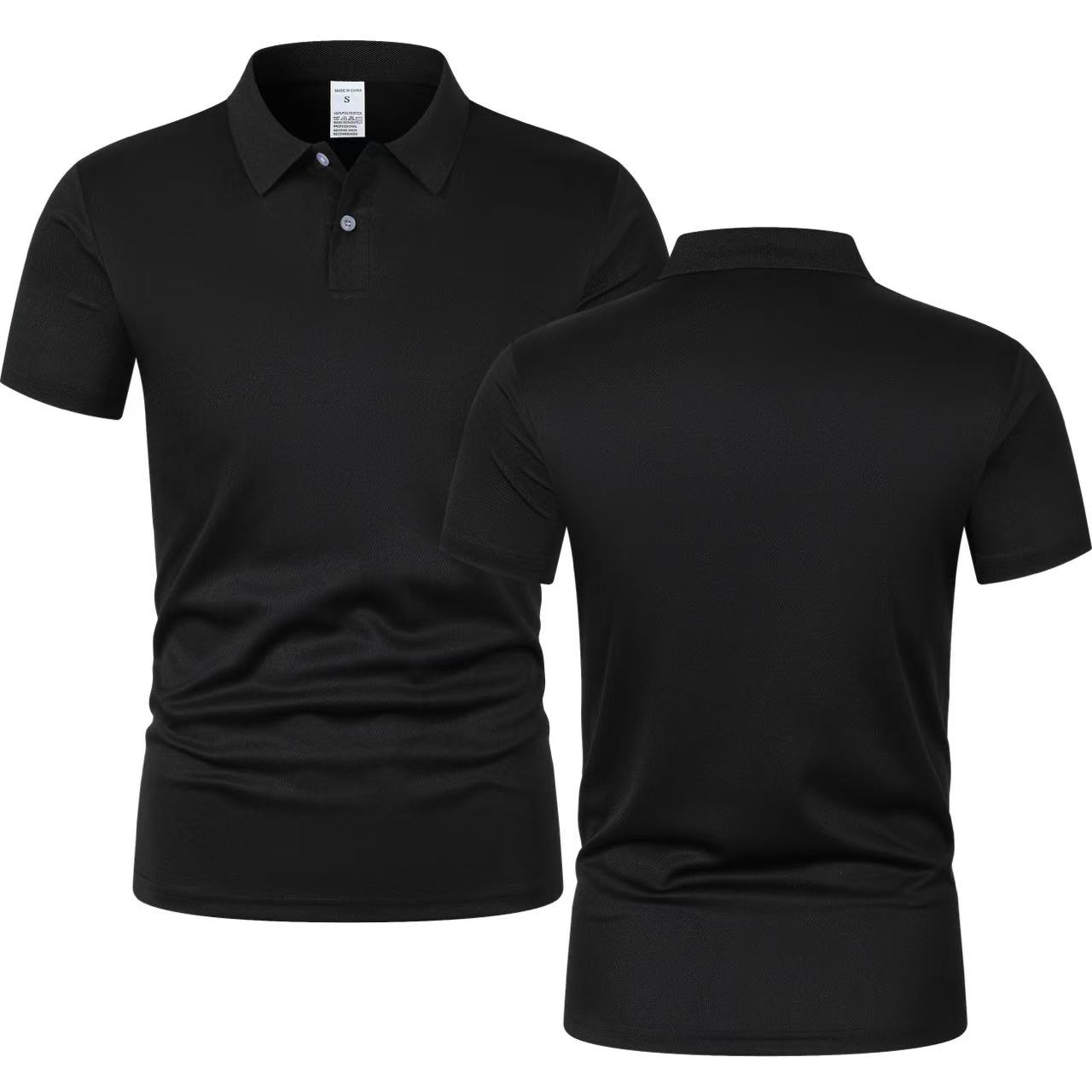 Polo Shirt Pique - 2025 neue Sommer männer Kurzarm Kragen