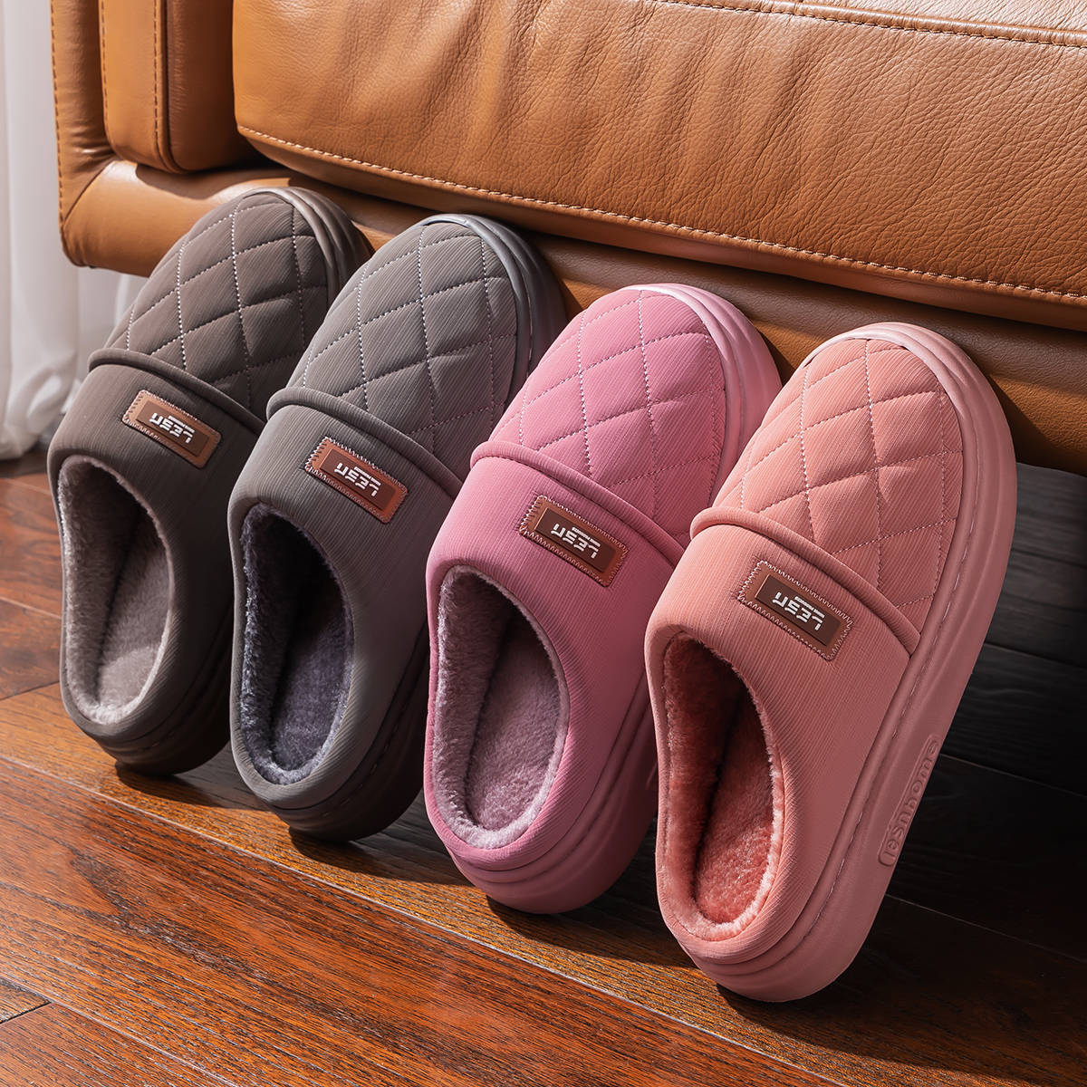 Winter Warme Slipper Frauen Mä – Flip Flop Leather Men Bewertung und Preis