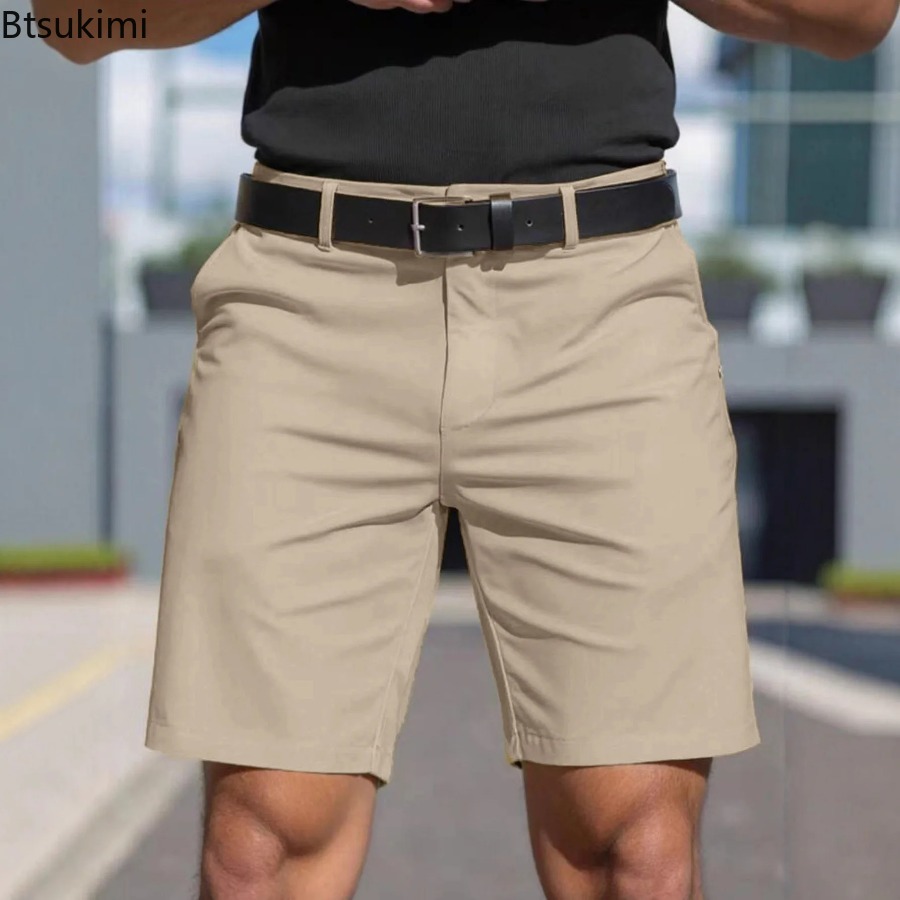 Sommer Neue Herren Einfarbige  – Shorts Chino Slim Bewertung und Preis