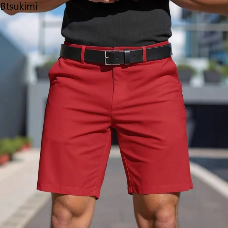 Sommer Neue Herren Einfarbige  – Shorts Chino Slim Bewertung und Preis