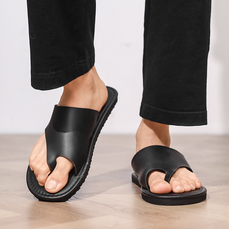 Hochwertige Herren-Hausschuhe, – Flip Flop Leather Men Bewertung und Preis