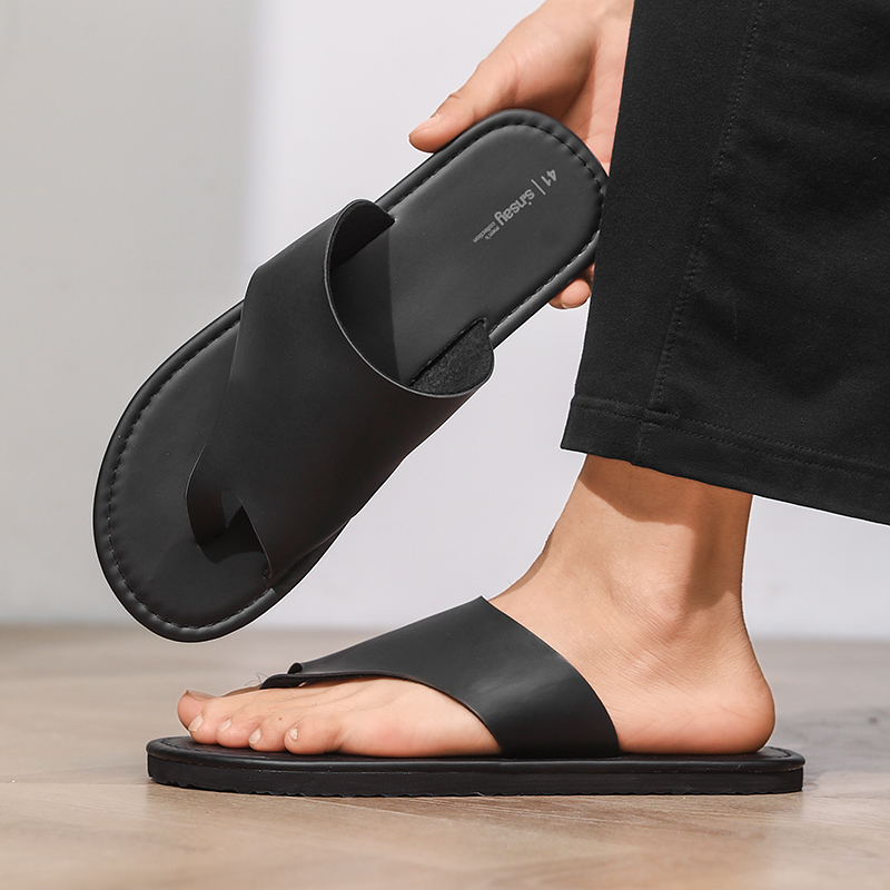 Hochwertige Herren-Hausschuhe, – Flip Flop Leather Men Bewertung und Preis