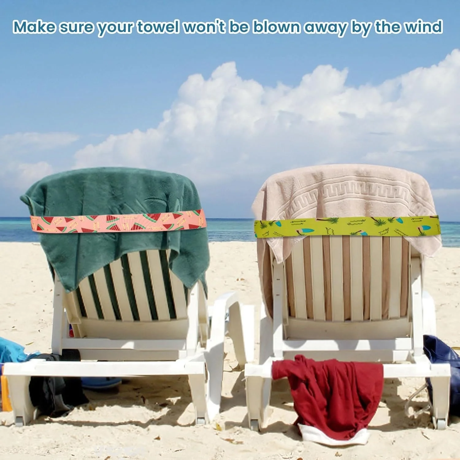 5 Stück große Handtuchbänder f – Beach Towel Large Bewertung und Preis