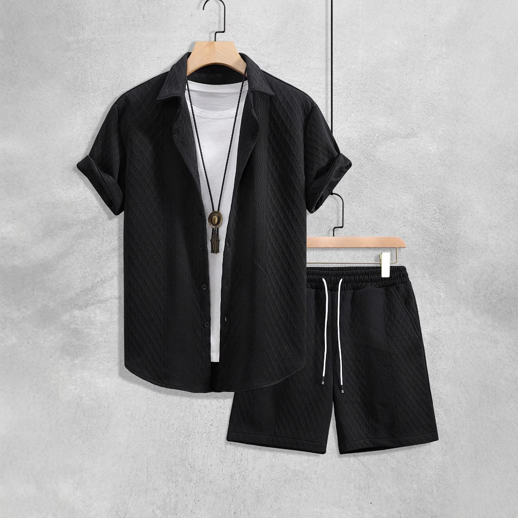 Sommerliches neues Herren-Frei – Shirt Camp Collar Bewertung und Preis