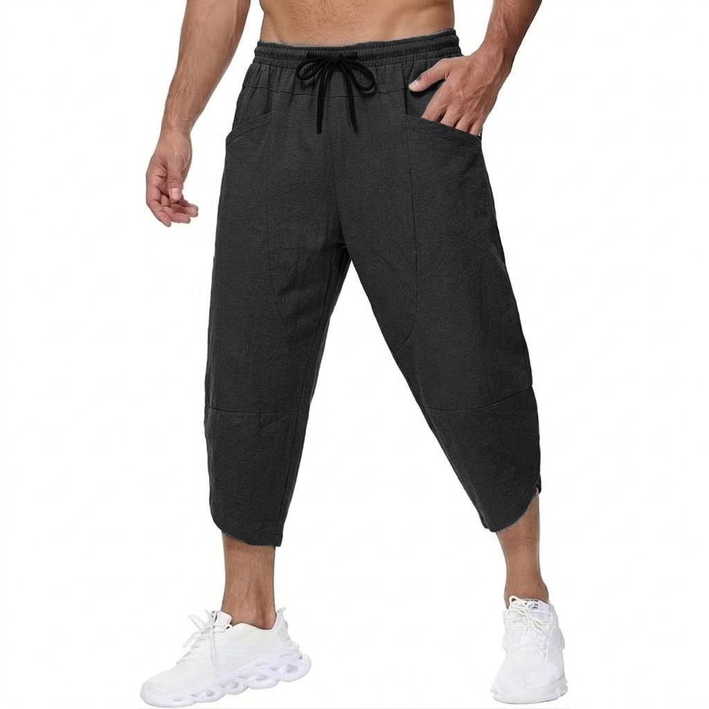 Sommerliche Herren-Freizeithos – Short Linen Drawstring Bewertung und Preis