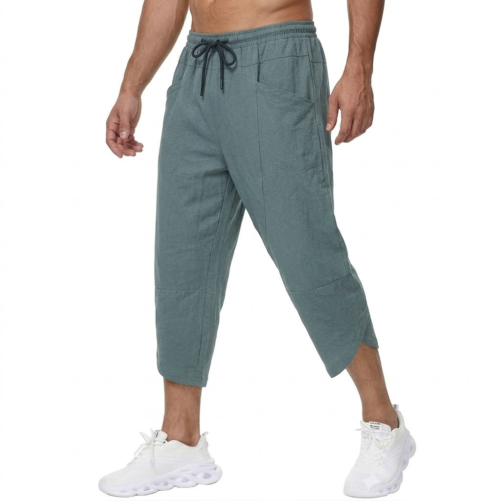Sommerliche Herren-Freizeithos – Short Linen Drawstring Bewertung und Preis