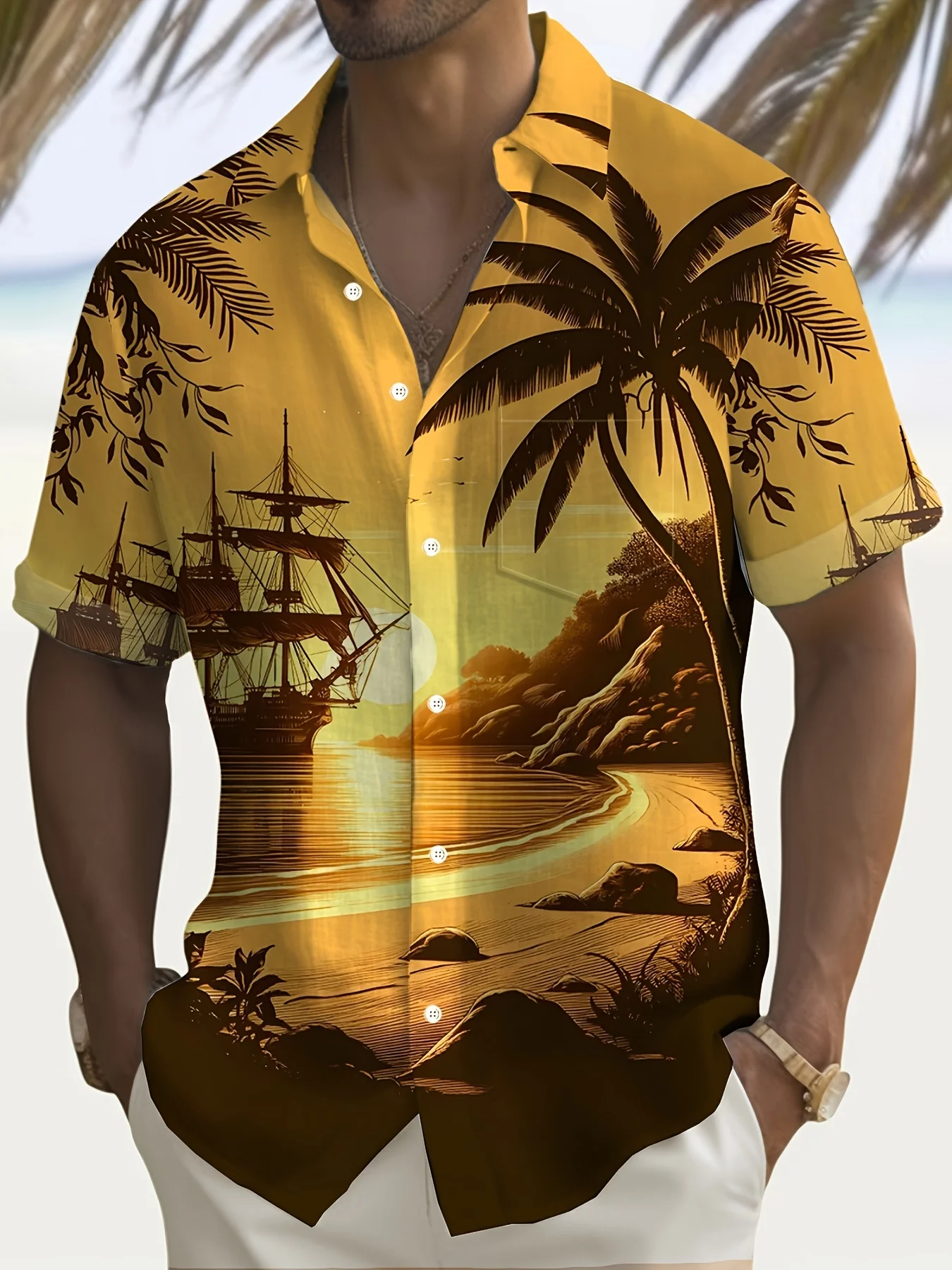 Revershemd mit minimaler Tinte – Resort Shirt Floral Bewertung und Preis