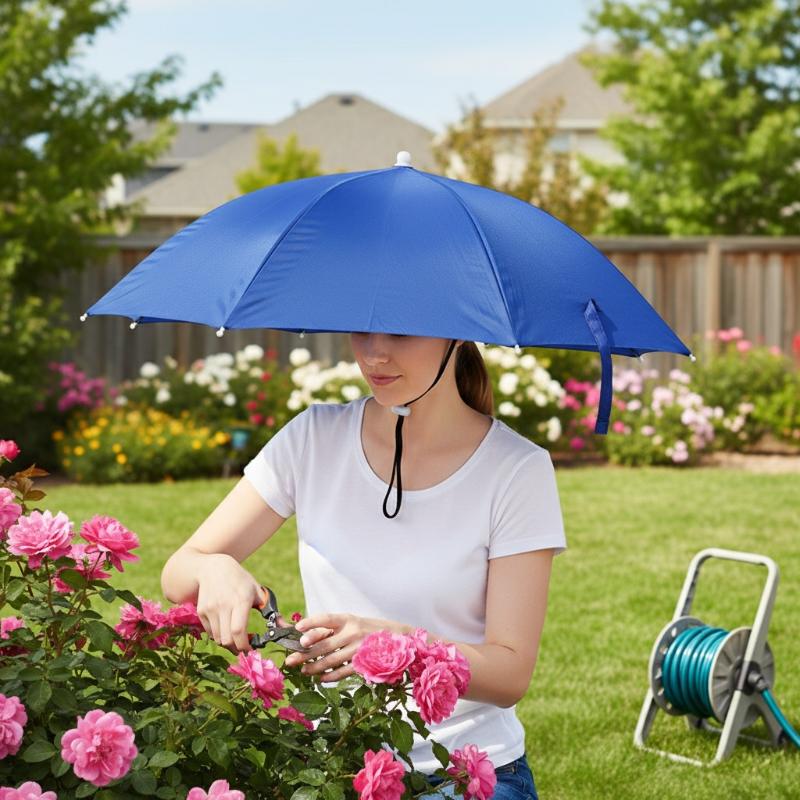 @*Am Kopf getragener Regenschi – Bucket Hat Straw Bewertung und Preis