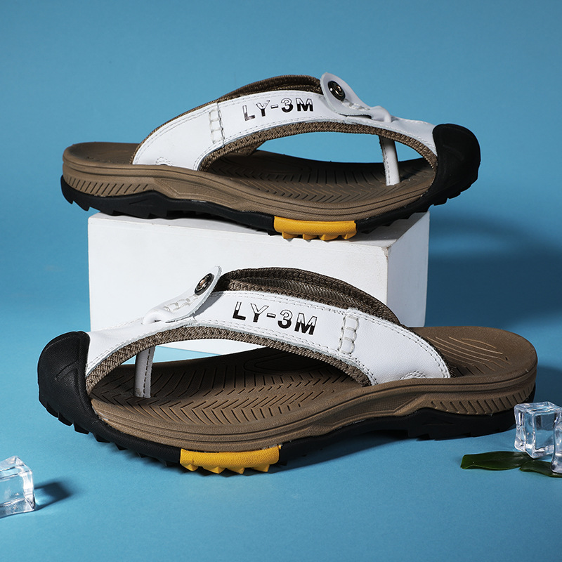 Neue Herren-Flip-Flops aus ech – Flip Flop Leather Men Bewertung und Preis