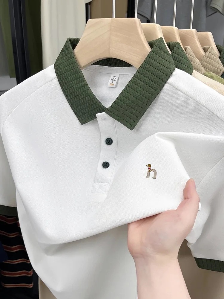 Luxusmarke Herren Kurzarm-Polo – Polo Shirt Pique Bewertung und Preis