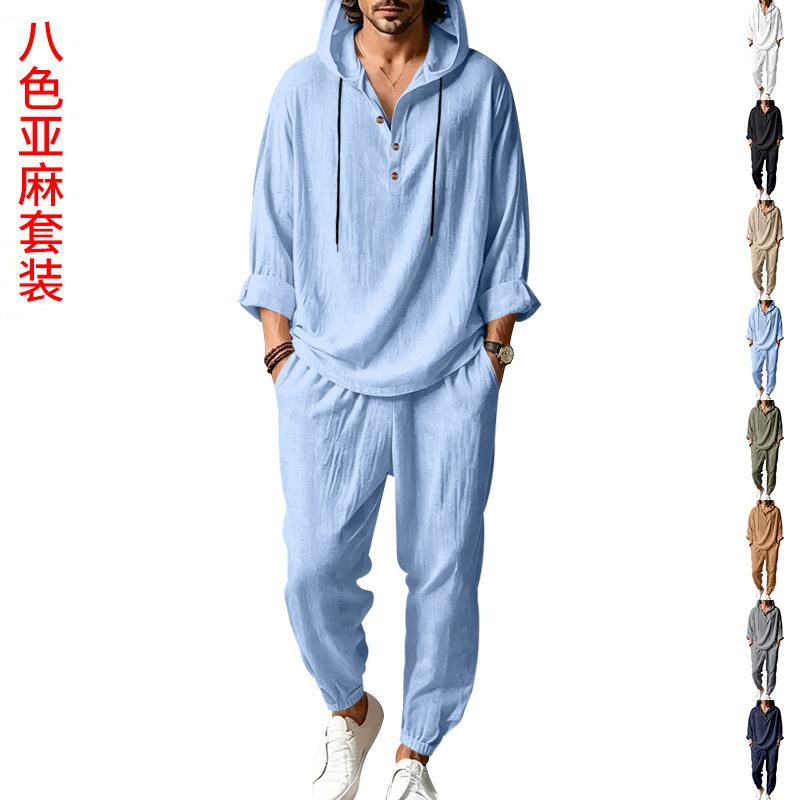 Herren Sommer Leinen 2-Teilige – Short Linen Drawstring Bewertung und Preis