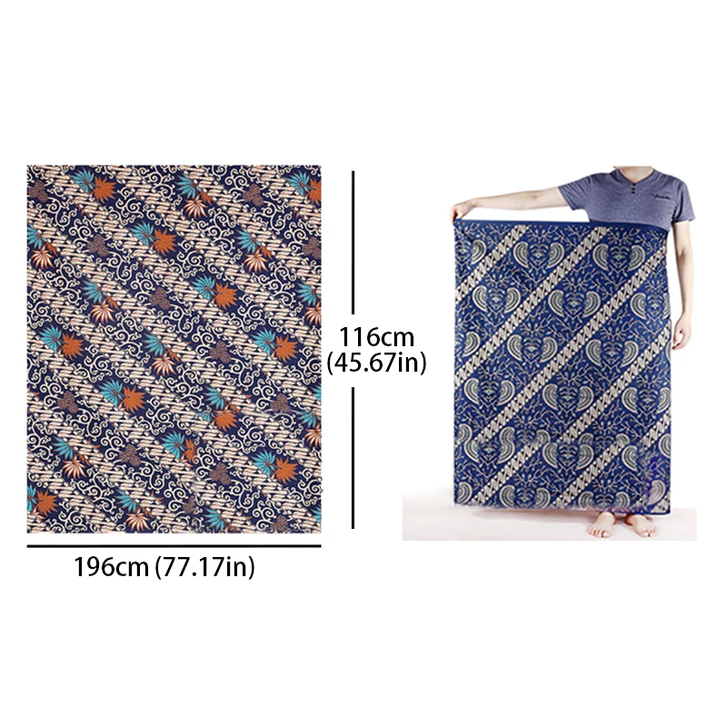 Herren- und Damen-Batik-Sarong – Sarong Men Wrap Bewertung und Preis