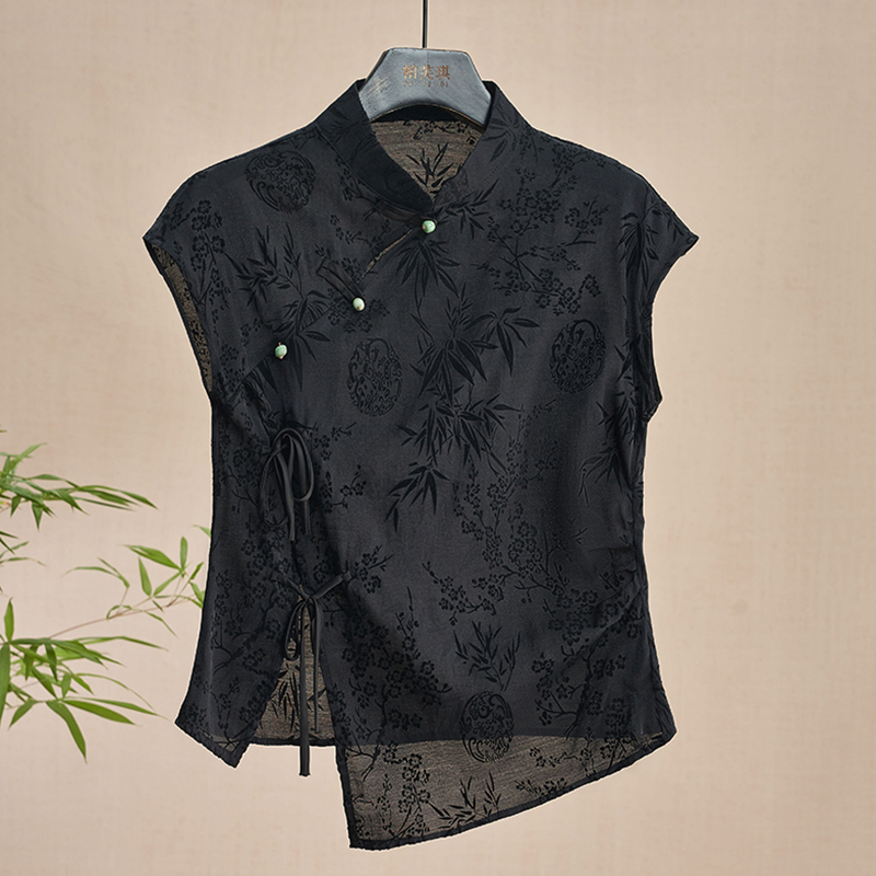 Retro Dünnes Hemd Neue Chinesi – Shirt Camp Collar Bewertung und Preis