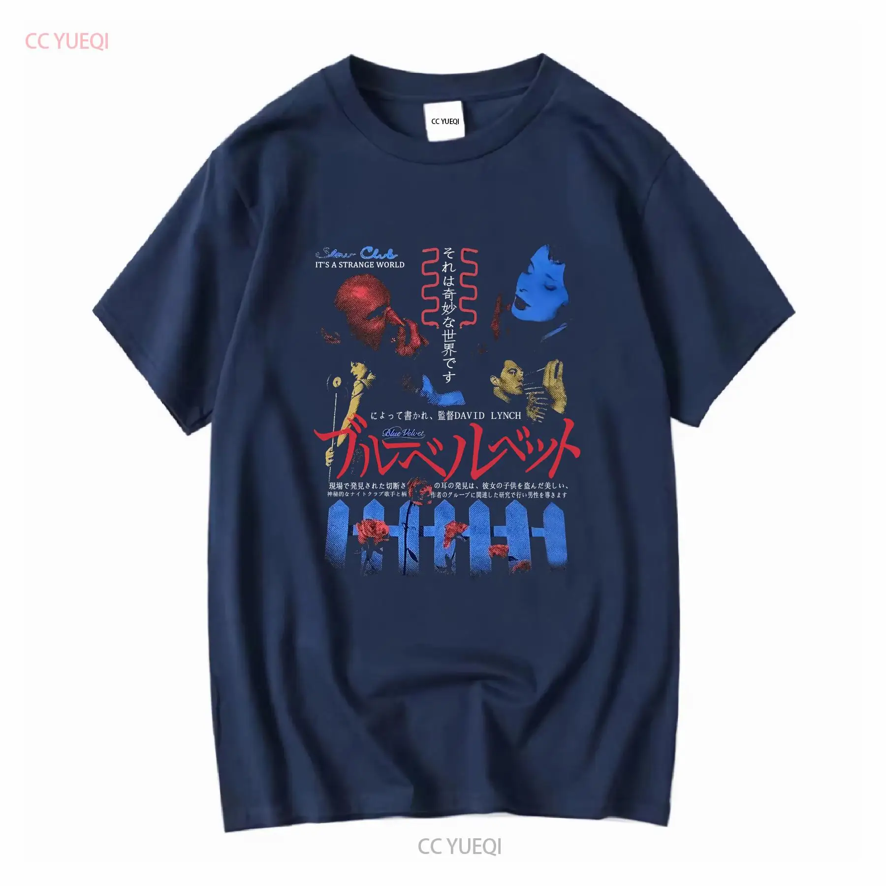 Blue Velvet Rucking Fotten Dav – Tee Graphic Print Bewertung und Preis