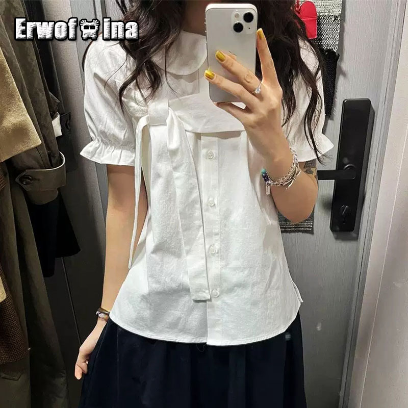Erwofeina Peter-Pan-Kragen Pre – Shirt Camp Collar Bewertung und Preis