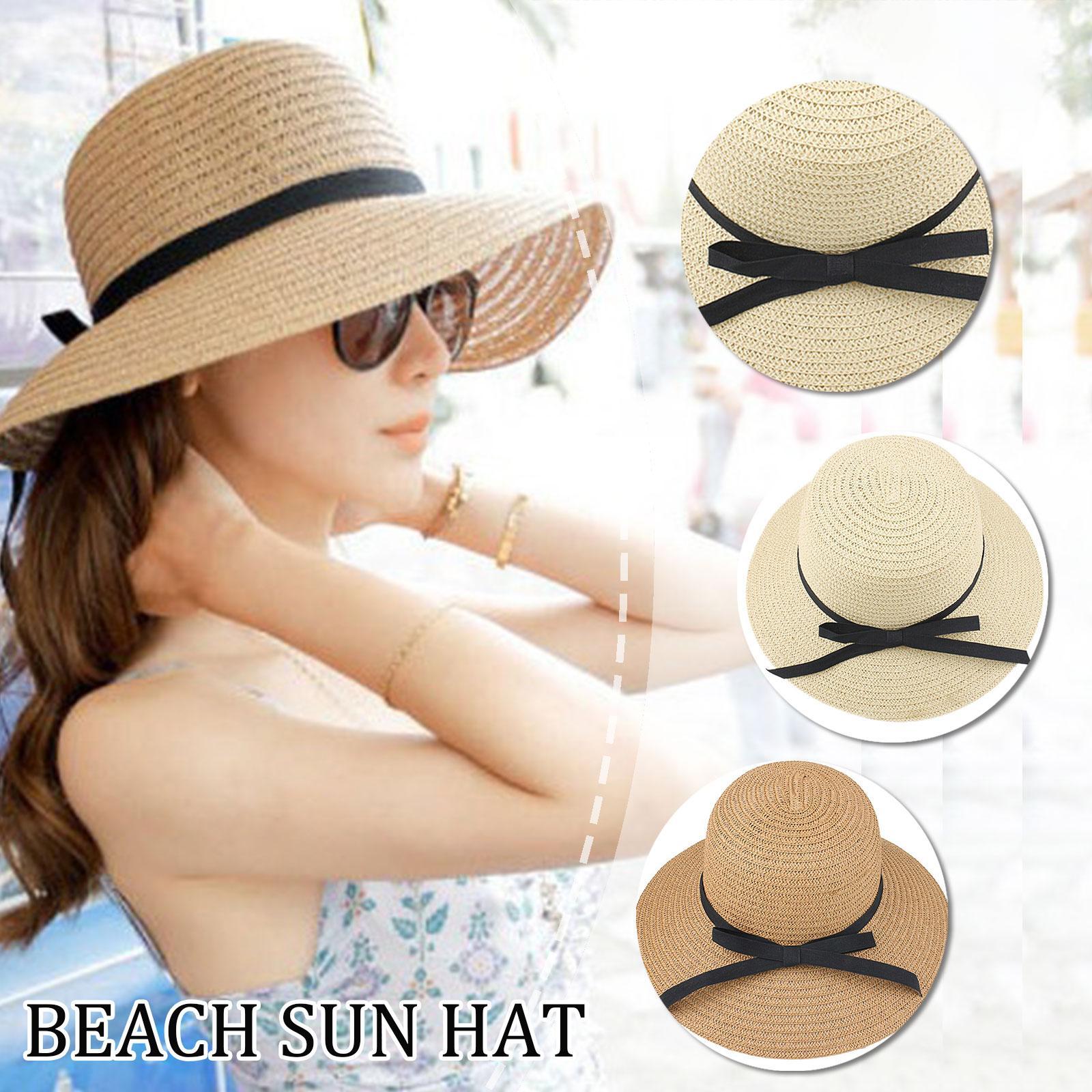 Sommer Stroh Hut Große Breite  – Bucket Hat Straw Bewertung und Preis