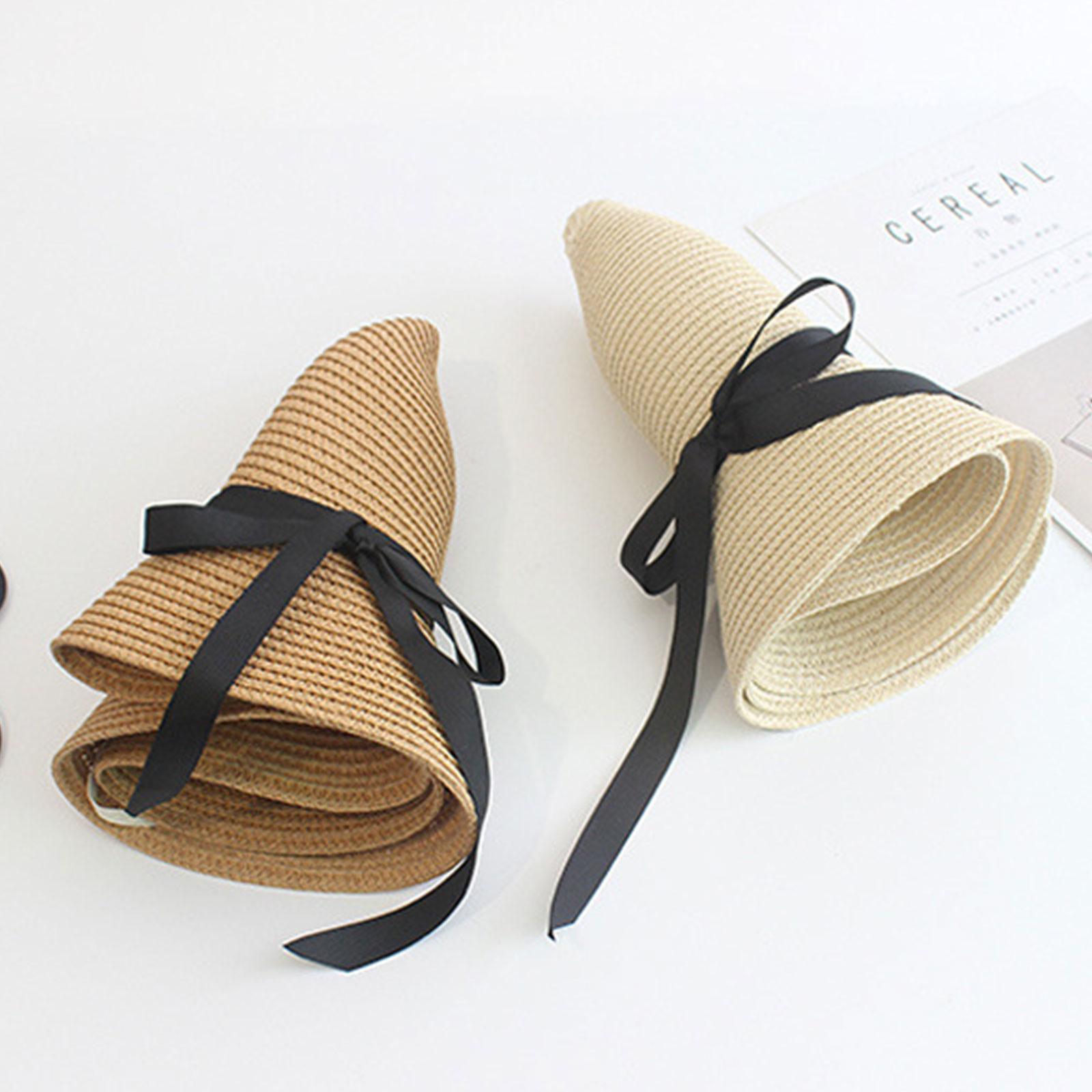Sommer Stroh Hut Große Breite  – Bucket Hat Straw Bewertung und Preis
