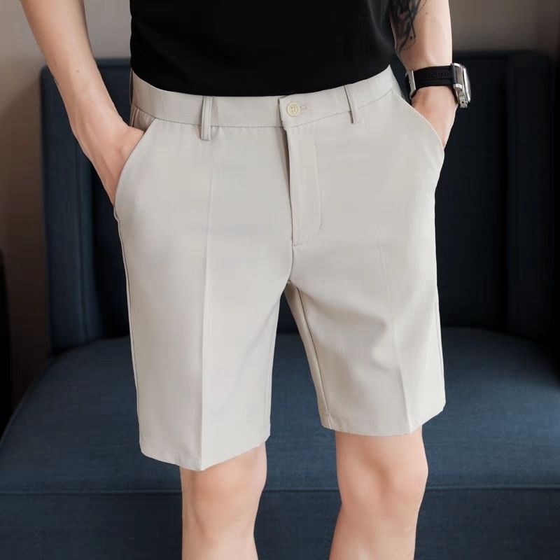 Herren Slim Fit Anzug-Shorts S – Shorts Chino Slim Bewertung und Preis