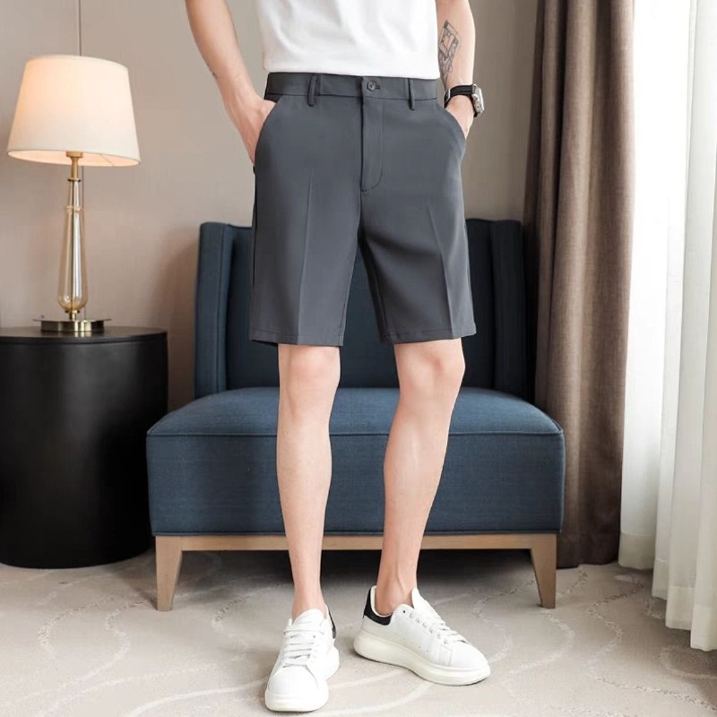 Herren Slim Fit Anzug-Shorts S – Shorts Chino Slim Bewertung und Preis