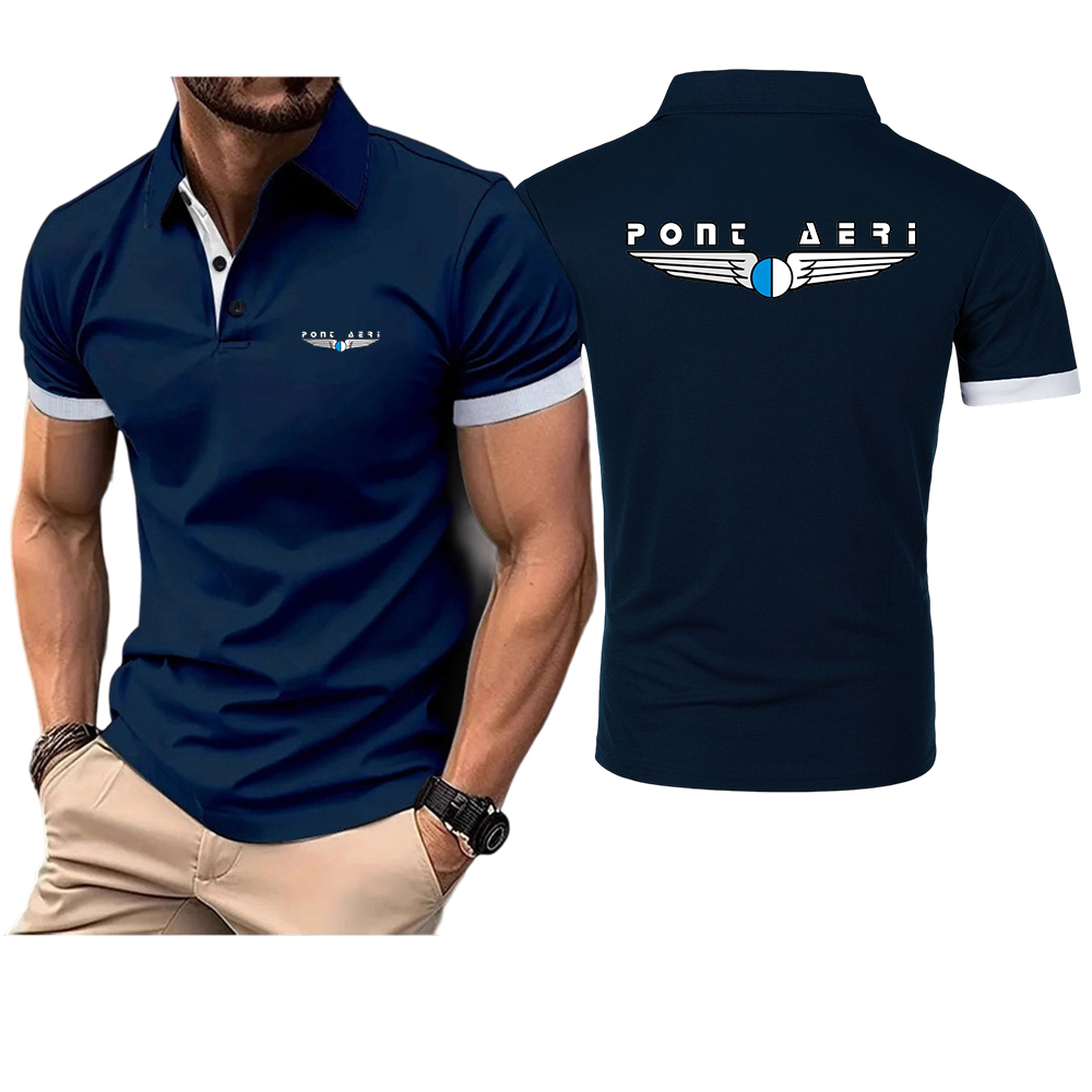 Disco Logo Pont Aeri CH Herren – Polo Shirt Pique Bewertung und Preis
