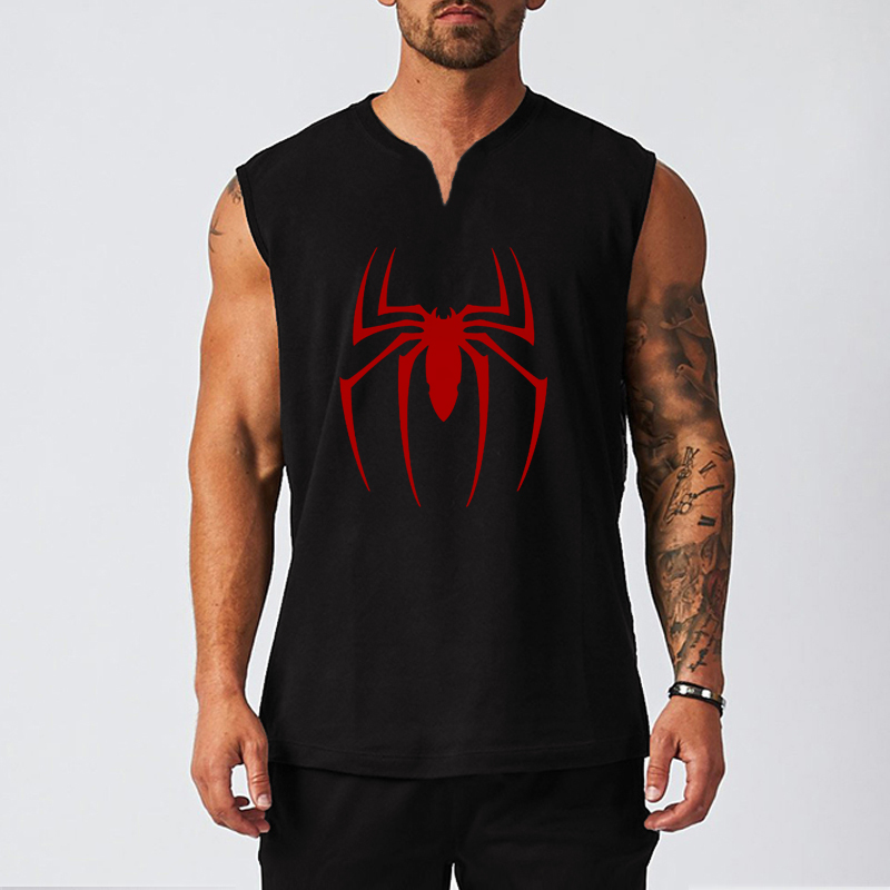 Red Spider Bedruckte Gym Fitne – Tank Top Muscle Bewertung und Preis