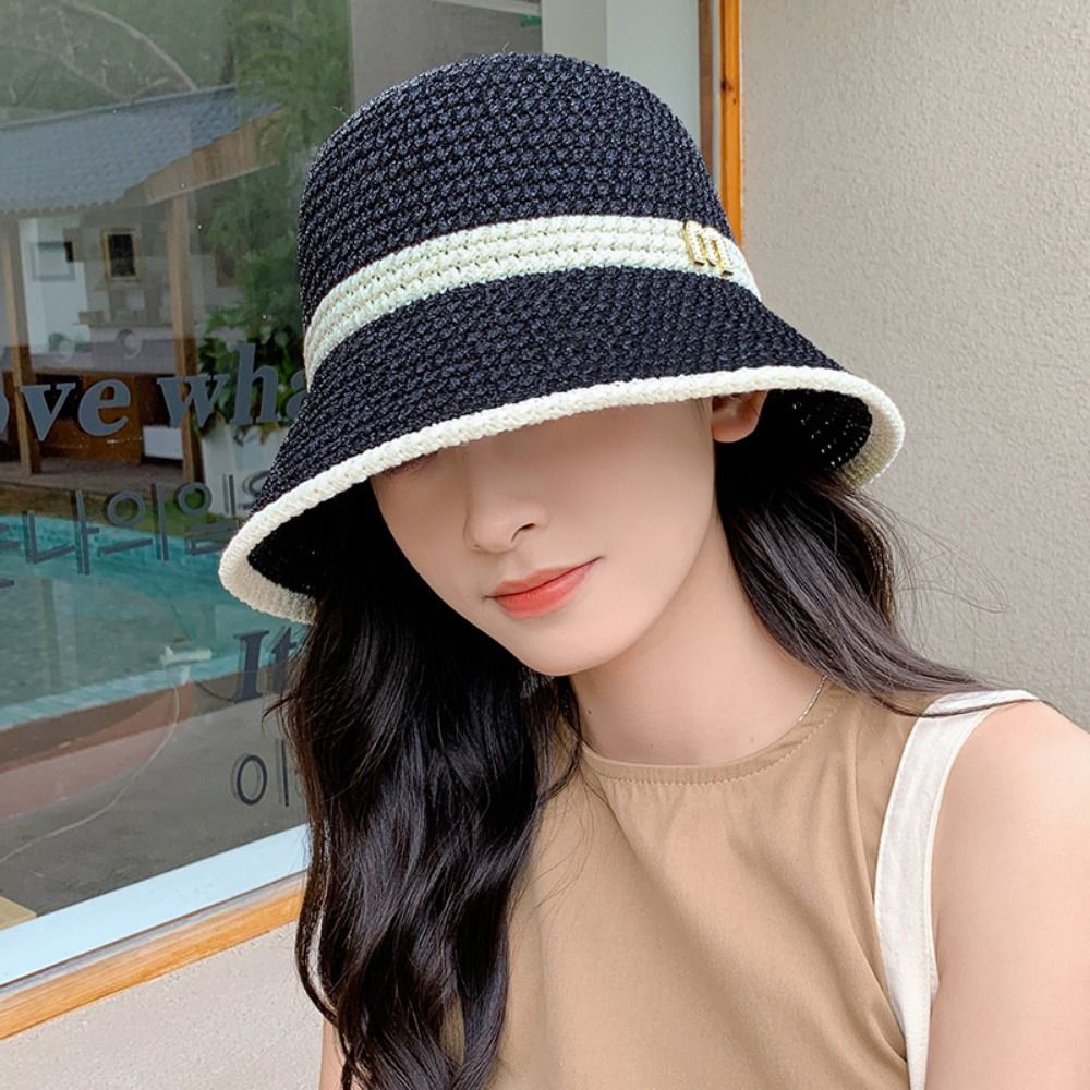 Eleganter Fischerhut mit Schle – Bucket Hat Straw Bewertung und Preis