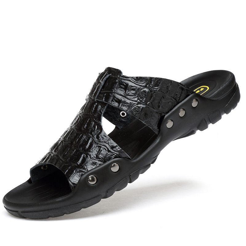 Leder Sandalen Herren Bequeme  – Flip Flop Leather Men Bewertung und Preis